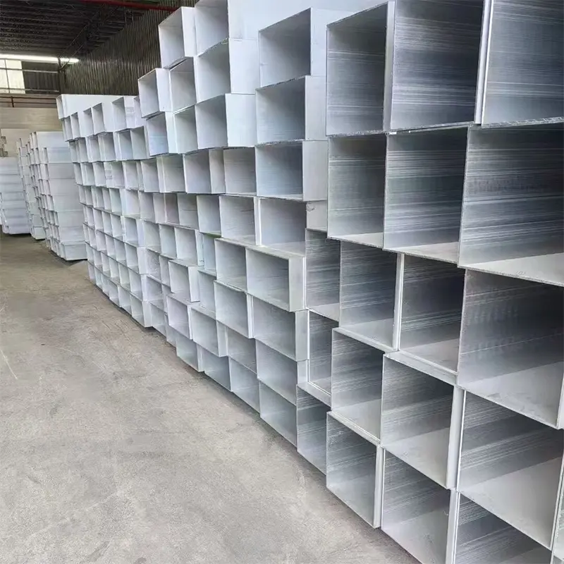 Tiub persegi paip aloi aluminium