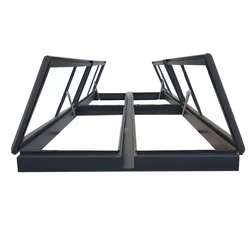 Aluminium Skylight Pembukaan Elektrik