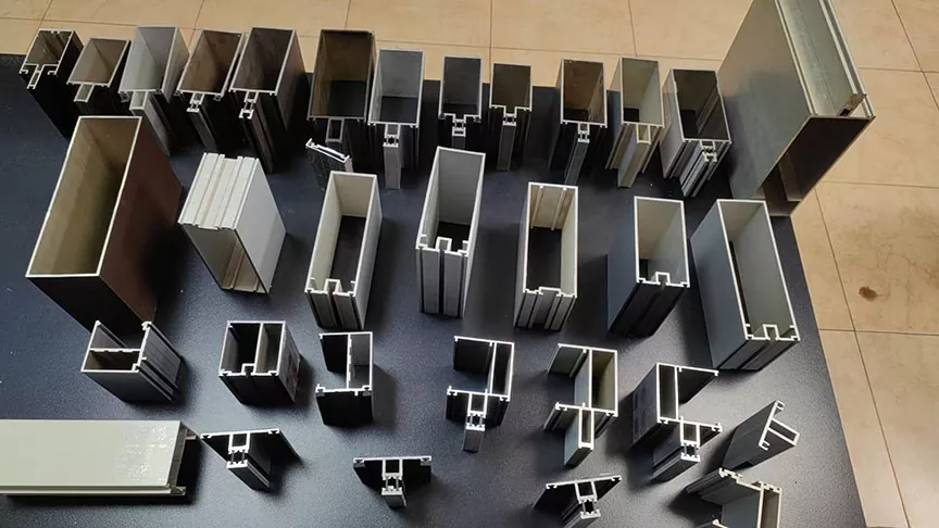 Exposed Frame Thermal Insulation Curtain Wall Profile