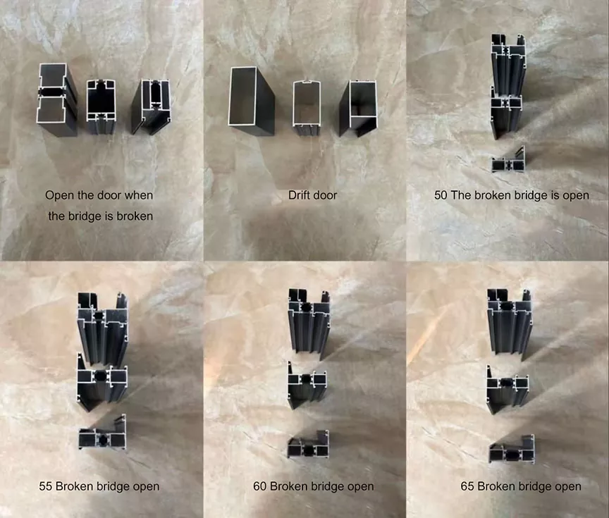 Aluminum Alloy Sliding Door And Window Profiles