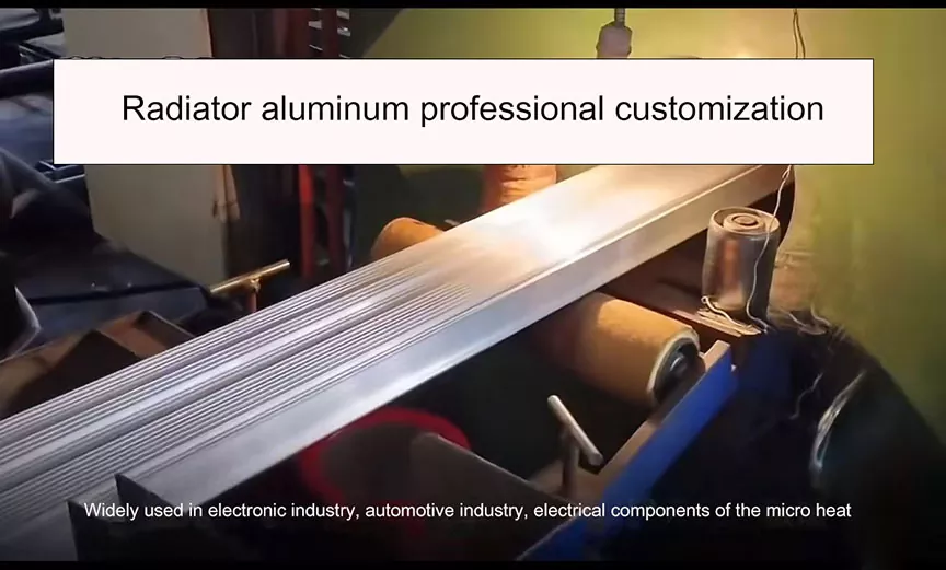 Automotive Aluminum Radiator Industrial Profiles