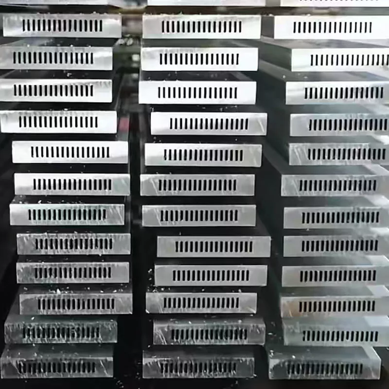 Multi-tooth Industrial Radiator Aluminum Profiles
