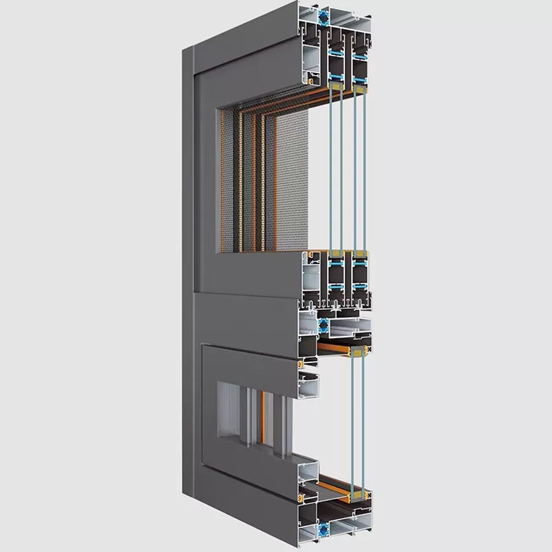 Profil Pintu Aloi dan Tingkap Aluminium Meluncur